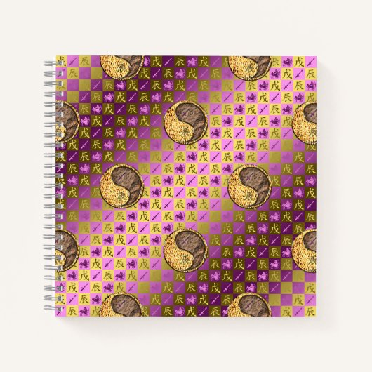 Schütze & Erddrache Notizblock (Vorderseite)