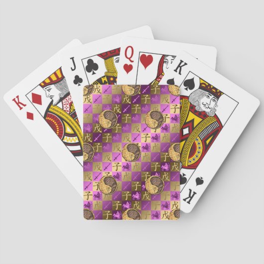 Schütze & Erdraatte Spielkarten (Rückseite)
