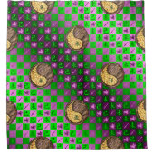 Schütze & Erdziege Duschvorhang (Vorderseite)