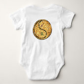 Schütze & Feuer Ziege Baby Strampler (Rückseite)