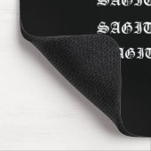Schütze-Geburtstagszitate _Schütze Astrologie Mousepad (Ecke)