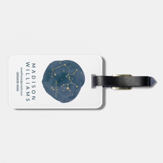 Schütze Gepäckanhänger (Rückseite horizontal)