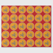 Schütze-Geschenkpapier Geschenkpapier (Flach)