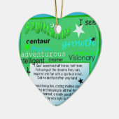 SCHÜTZE-GRUSS KERAMIK ORNAMENT (Links)