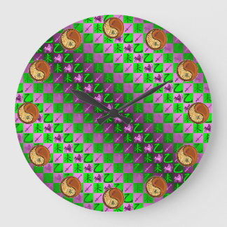 Schütze & Holz Ziege Große Wanduhr