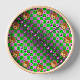 Schütze & Holz Ziege Uhr