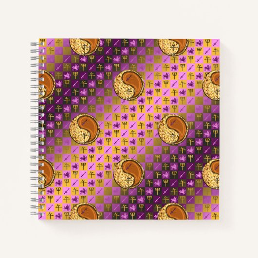 Schütze & Holzpferd Notizblock (Vorderseite)