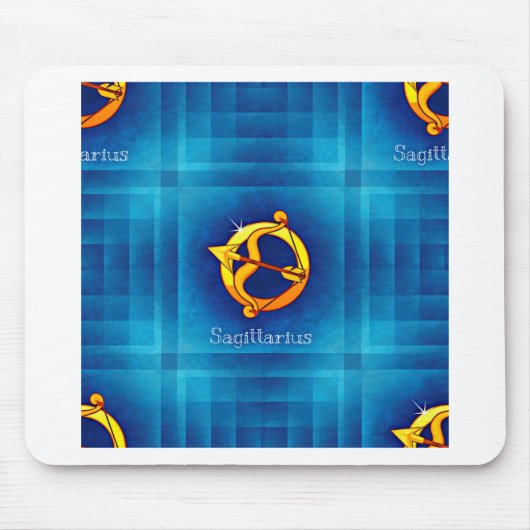 Schütze Horoskop Mousepad (Vorne)