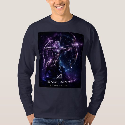 Schütze , Horoskop,  T-Shirt (Vorderseite)