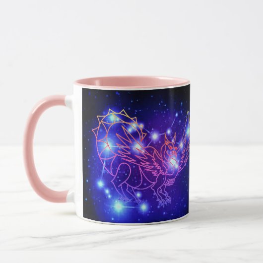 Schütze im Jahr des Drachen Tasse (Links)