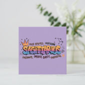 Schütze Karte (Stehend Vorderseite)