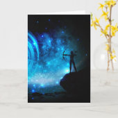 Schütze Karte (Gelbe Blume)