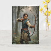 Schütze Karte (Gelbe Blume)