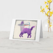 Schütze Karte (Gelbe Blume)