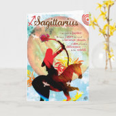 Schütze-Karte Karte (Gelbe Blume)