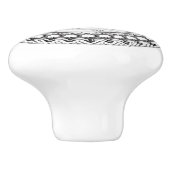 Schütze-Keramik-Griff Keramikknauf (Seitenansicht)