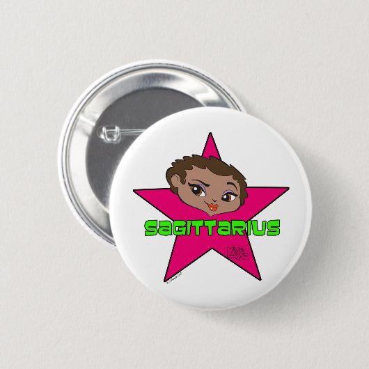 Schütze-Knopf Button (Vorne & Hinten)