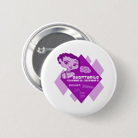 Schütze-Knopf Button (Vorne & Hinten)