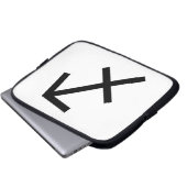 Schütze Laptopschutzhülle (Vorne Knopf)