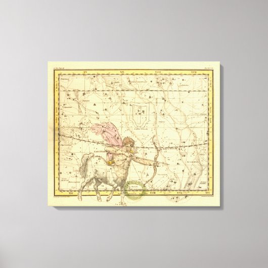 Schütze Leinwanddruck (Vorderseite)