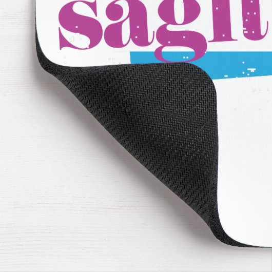 Schütze lila mousepad (Ecke)