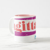 Schütze LtPink Zweifarbige Tasse (Vorderseite Links)