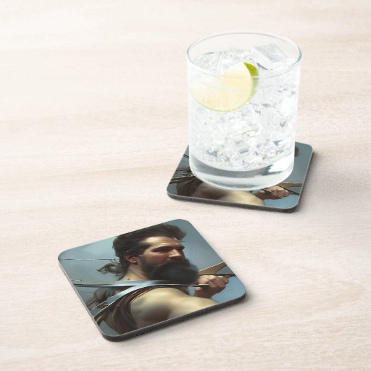 Schütze Man Getränkeuntersetzer (Rechte Seite)