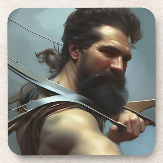 Schütze Man Getränkeuntersetzer (Vorderseite)