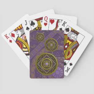 Schütze Mandala Klassische Spielkarten