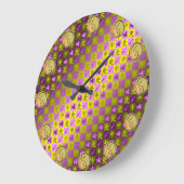 Schütze & Metallaffe Große Wanduhr (Winkel)