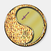 Schütze & Metalldrache Magnet (Vorne)