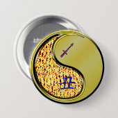 Schütze & Metallener Ochse Button (Vorne & Hinten)