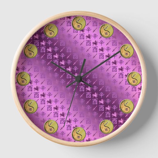 Schütze & Metallhahn Uhr (Vorderseite)