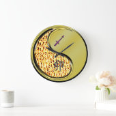 Schütze & Metallhase Große Wanduhr (Zuhause)