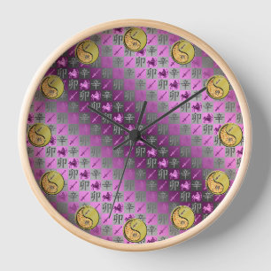 Schütze & Metallkaninchen Uhr