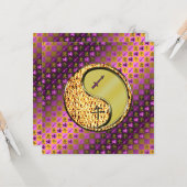 Schütze & Metallpferd Karte (Vorderseite/Rückseite Beispiel)