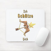 Schütze mit Bogen und Stern - Sternzeichen Mousepad (Mit Mouse)