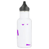 Schütze-Muster lila Trinkflasche (Rechts)