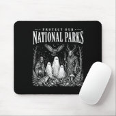 Schütze Nationalparks oder suche Hinterhof heim Mousepad (Mit Mouse)