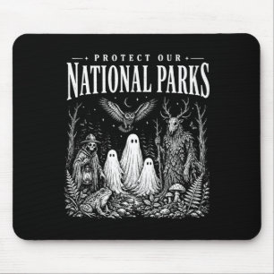 Schütze Nationalparks oder suche Hinterhof heim Mousepad