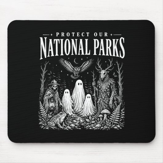 Schütze Nationalparks oder suche Hinterhof heim Mousepad (Vorne)