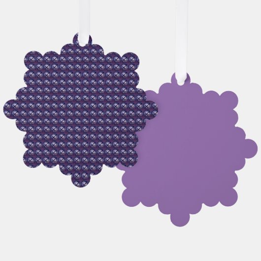 Schütze Ornament Karte (Vorderseite/Rückseite)