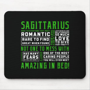 Schütze Persönlichkeit Zitat Astrologie Lustig Mousepad