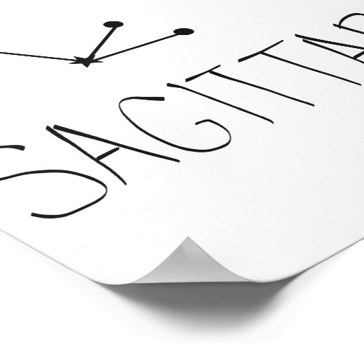 Schütze Poster (Ecke)