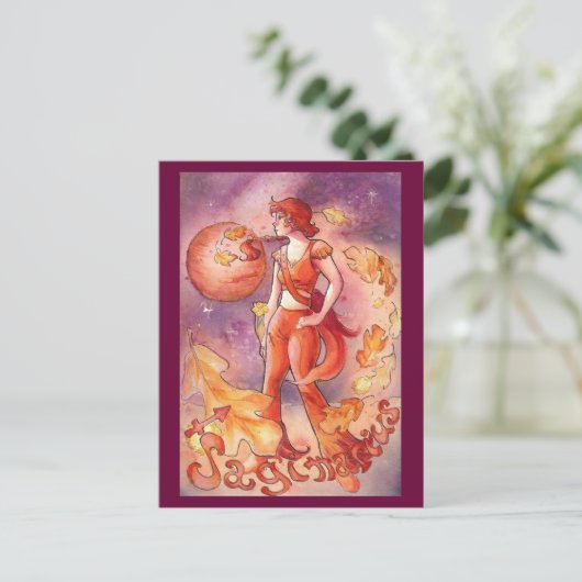 Schütze Postkarte (Stehend Vorderseite)