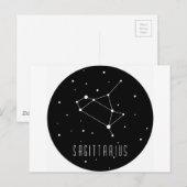 Schütze Postkarte (Vorne/Hinten)