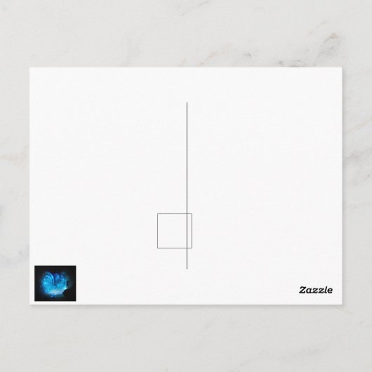 Schütze Postkarte (Rückseite)