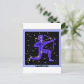 Schütze Postkarte (Stehend Vorderseite)