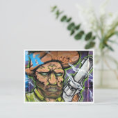 Schütze Postkarte (Stehend Vorderseite)