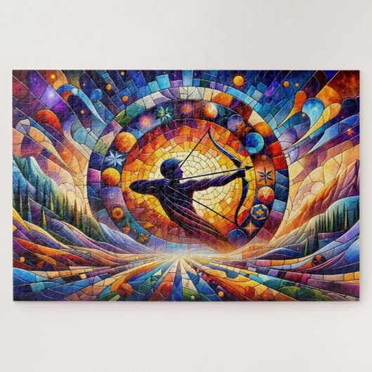 Schütze: Quest des Kosmischen Bogenschützen Puzzle (Horizontal)